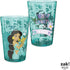 Zak Designs 14.5oz Disney Princess Nesting Tumbler Set Includes Durable Plastic Cups, Fun Drinkware is Perfect for Kids, 4pk ( Belle & Jasmine & A...