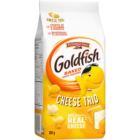 Pepperidge Farm Goldfish Cheese Trio, 200g/7.05 Ounces {Imported from Canada}...