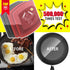 Pan Scrapers Set, 4 Pack Non Scratch Flexible Dish Scraper Tools with Soft Silicone Edge and Hard Plastic Edge for Cleaning Cast Iron Skillets, Co...