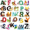 DEKOSH Animal Alphabet Kids Wall Decals - Peel & Stick Educational Baby Stickers for Playroom, Classroom Decoration...