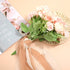 6 Rolls Handmade Fringe Chiffon Silk Ribbon 1.5" x 3 Yd Colorful Ribbon for Wedding Invitations, Bridal Bouquets, Gifts Wrapping, DIY Crafts (Nude...