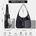 Tote Bag for Women - Vegan Leather Hobo Bags Women's Trendy Shoulder Bag Large-capacity Soft College Tote Bags...