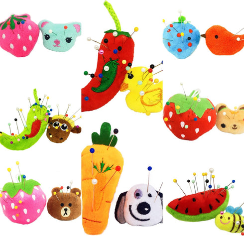 Pincushion for Sewing Machine Pin Holder 2 pcs Needle Storage Organizer DIY Craft Pink Girl...