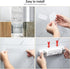 Broom Holder, Broom Hanger Mop Holder Storage Rack Organizer Wall Hanging Wall Mount with Utility Hooks for Home, Bathroom, Garden, Kitchen, Garag...