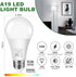 14W 1500LM Dimmable LED Light Bulbs 100 Watt Equivalent Bright A19 LED Bulbs with E26 Medium Base Daylight White 5000K CRI 90+ for Home Office Bed...