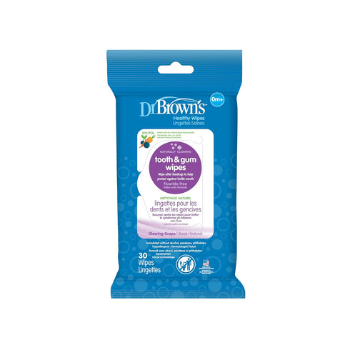 Dr. Brown's Tooth and Gum Wipes, 30 Count...