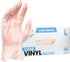 ForPro Disposable Vinyl Gloves, Clear, Industrial Grade, Powder-Free, Latex-Free, Non-Sterile, Food Safe, 2.75 Mil. Palm, 3.9 Mil. Fingers, Large,...