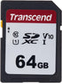Transcend 64GB SD Card UHS-I U1 TS64GSDC300S-E2...
