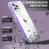 for iPhone XR Case,Clear Anti-Scratch Reinforced Corner Protective Phone Case,Hard PC+Soft TPU Shell 3in1 Slim Flexible Protective Shockproof Phon...