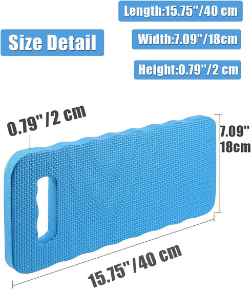 4 PCS Garden Kneeling Pad,Knee Mat Waterproof Foam Knee Pads for Gardening,Cleaning,Baby Bath,Yoga,Praying and Exercise 15.745'' x 7.09'' x 0.79''...