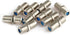 Pasow F81 Barrel Connectors High Frequency 3GHz Female to Female F-Type Adapter Couplers (10 pcs, Silver)...