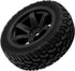 75mm/2.95'' Rubber Tires & Plastic Wheel Rims 12mm Hex w/Foam Compatible with HSP Tamiya HPI Kyosho 1/10 1/12 On-Road RC Touring Car,WLtoys 1/14 1...