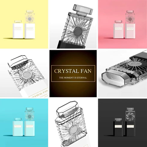 Perfume Aromatherapy Fan, Portable USB Rechargeable Small Pocket Fan with Power Bank,Three-speed Regulation, Stretchable Hand Fan, Birthday Gifts ...