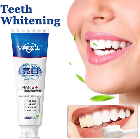 Smile Doctor SP-4 Rapid Whitening Toothpaste,Brightening& Stain Removing Toothpaste,Sp-4 Ultra Whitening Stain Removal Fresh Breath Teeth Deep Cle...