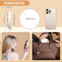 Magnifying Mirror 30X with Suction Cups, Large 6inch Travel 30X Magnified Mirror Round Makeup Mirror with High Magnification, Make up Mirror with ...