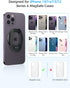 ?2024 Upgraded? Mag Safe Phone Ring Holder, SUPERONE Adjustable Magnetic Kickstand & Removable Phone Grip Compatible with Wireless Charging Only f...