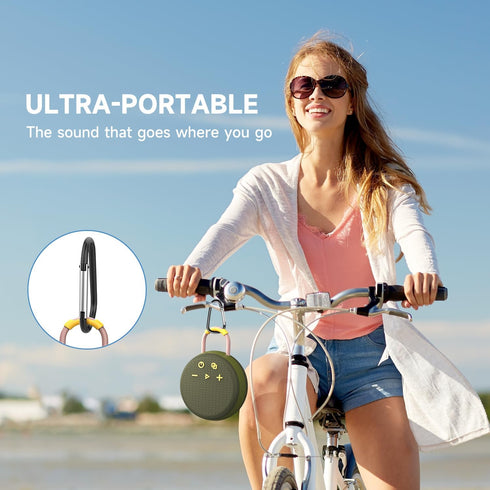Bluetooth Speakers,MusiBaby Shower Speaker,Waterproof Bluetooth Speaker,Portable Speaker,Dual Pairing,Bluetooth 5.2,Loud Stereo,Booming Bass,1500 ...