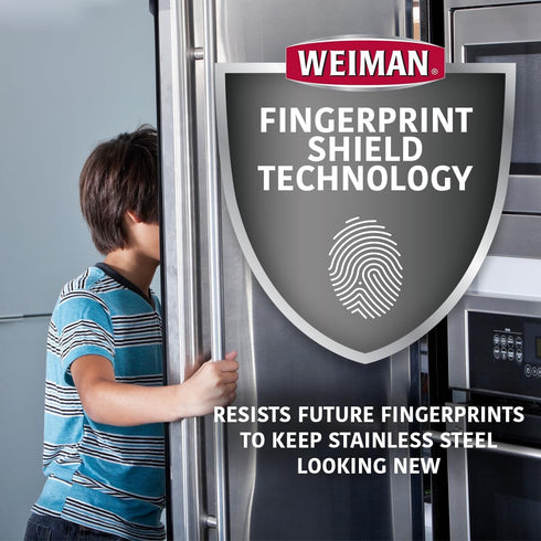 Weiman Stainless Steel Cleaner Kit - Removes Fingerprints, Residue, Water Marks, and Grease...