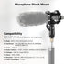 SmallRig Microphone Shock Mount with Cold Shoe Pinch for Camera Shoes and Boompoles 1859...