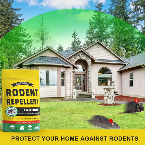 Rodent Repellent, Peppermint Mouse Repellents Outdoor,Rat Repellent for House/Car/RV/Boat/Garage/Shed/Cabin,Mice Repellent for Car Engines,Mouse R...