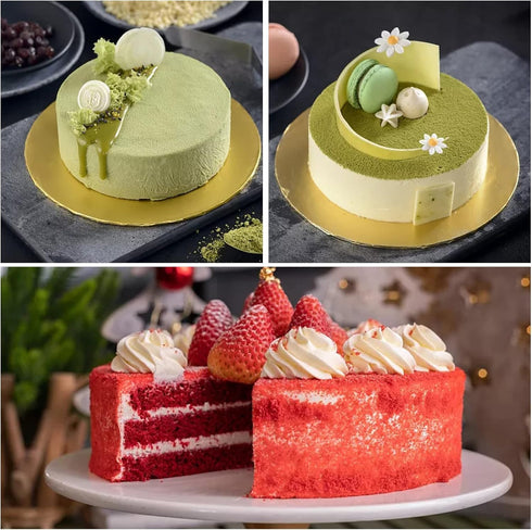 3 Pieces Silicone Cake Pans Round Silicone Molds for Baking Quick Release Bakeware Pans Kitchen Non-Stick Reusable Cake Pan for Baking Layer Cake ...