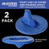 Master Elite Paint Can Lid Cover and Pouring Spout for 1-Gallon Containers, 2 Pack - Secure Seal with Built-in Spout to Pour Paint Easy, Prevents ...
