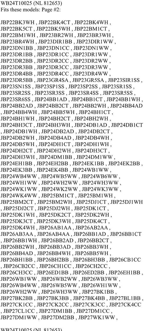 OEM Switch WB24T10025, NL812653...