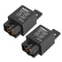 uxcell 2 Pcs Z1507091/4 4 Pin DC 12V 40A Universal Car Vehicle Motor Fuse Relay Switch Power...