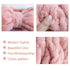 3 Packs Microfiber Spa Headbands for Face Washing, Bow Makeup Hair Bands Wide Facial Towel Head Bands for Women Girls Skincare...