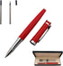 Metal Ballpoint Pen Business Signature Pen Gel Pen with Two Black Refills Nice Gift for Friends and Family (Red)......