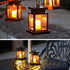 Solar Lanterns Outdoor Waterproof, Garden Hanging Flickering Flameless LED Candle Lighting, Solar Powered Lights for Decorative Yard, Table, Patio...