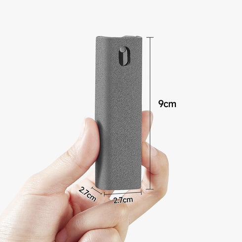 YTT Touchscreen Mist Cleaner, Screen Cleaner, for All Phones, Laptop and Tablet Screens,Two in One Spray and Microfiber Cloth (Grey)...