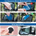 20 Pcs Waterproof Car Mirror Film Set, 12 Pcs Waterproof Mirror Film for Car, 2 Pcs Car Side Mirror Rain Guard, 2 Pcs Blind Spot Mirrors 4 Pcs Scr...