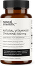 Vitamin B1 (Thiamine) Supplement 100mg - from Organic Guava and Tulsi - Plant-Based, Gluten-Free, Vegetarian, Non-GMO - 60 Capsules - Premium Diet...