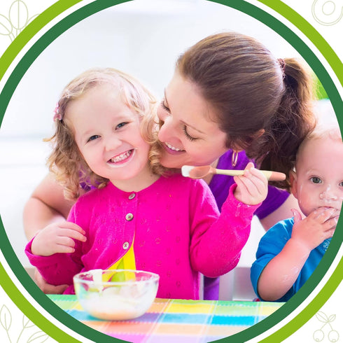 Toddler Utensils Baby Spoons and Forks Set with Case Bendable Self Feeding Training Flatware Silicone Spoon Fork for Kids Babies Children Handle T...