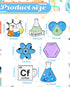 Taiyin 14 Pcs Science Pin Set for Kids Cute Enamel Lapel Pin Lab Pins Cartoon Scientist Science Pins Lapel Laboratory Alloy Brooch Pin for Badges ...