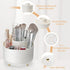 Makeup Brush Holder Organizer, 360° Rotating Makeup Brush Organizer, 5 Slot Makeup Organizer for Vanity, Desktop, Bathroom, Countertop, Desktop (W...