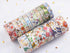 YUBBAEX Floral Gold Washi Tape Set VSCO Foil Masking Tape Decorative for Arts, DIY Crafts, Journal Supplies, Planners, Scrapbook, Card/Gift Wrappi...