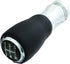 5 Speed Shift Knob Leather Shifter Lever Gear Stick Transmissions Fit Most Manual Cars Truck SUV Vehicles (Black)...