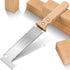 Hand Saw for Woodworking Hand Tools,6 inch Double Edge TPI 11 Pull Saw Flush Cut Saw for Wood, Small Trim Saw for Outdoor Camping Garden...