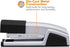 Bostitch Office Epic All Metal 3 in 1 Stapler, 25 Sheet Capacity, with Integrated Remover & Staple Storage, Silver (B777R-SLV)...