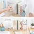 MDHAND Adjustable Bookend, Desk Magazine File Organizer Holder, Desk Organizer and Accessories for Office, Books, Papers, Extends up to 19 inches...