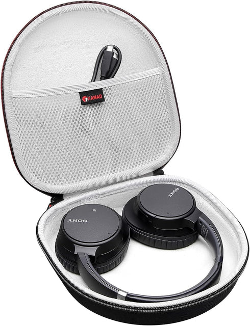 XANAD Carrying Case for Sony, Beats, JBL, OneOdio, Soundcore Anker Life Q20, M-Audio HDH40, Bose, Audio-Technica, AKG, Behringer, Philips - Travel...