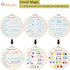 Yixhua 3 Sets Practice Embroidery Kit for Beginners,Cross Stitch Kit Adult with Pattern Starter Hand Embroidery with Instructions Arts and Crafts ...