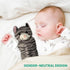 Security Blanket - 18" Tall Soft Fleece Blanky for Boys & Girls - Soothing Baby Blanket With Plush Stuffed Animal Kitty Cat...