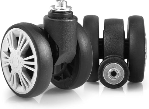 Zoofen Luggage Replacement Wheels 2 pcs Suitcase Replacement Wheels Wear-Resistant Luggage Wheels for Most Suitcase Repair...