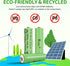Rechargeable AA Batteries for Solar Lights 600mAh Double AA Battery 1.2V AA Rechargeable Batteries Solar Battery Batteries AA Size Garden Lights, ...