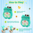 Fast Push Pop Game Fidget Toys for Kids, Electronic Handheld Fidget Pop Quick Push Bubbles Light up Toy, Birthday Toys Gifts for Teens Kids Boys a...