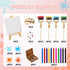 Taiyin Art Cake Decorations Paint Brush Cupcake Toppers Art Paint Cake Topper Artboard Palette Cake Topper Artist Themed Cake Decor for Girl Boy K...