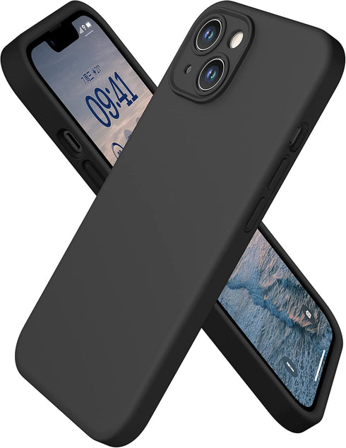 CellEver Heavy-Duty Silicone Case for iPhone 14 Plus - Military Drop Protection, Camera Shield, Scratch-Free Interior, Black...